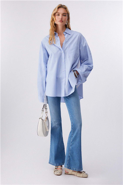 Liu Jo Camicia Patch Kadın Gömlek