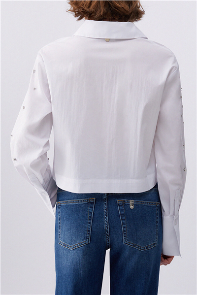 Liu Jo Camicia Ts M/L Kadın Gömlek Beyaz
