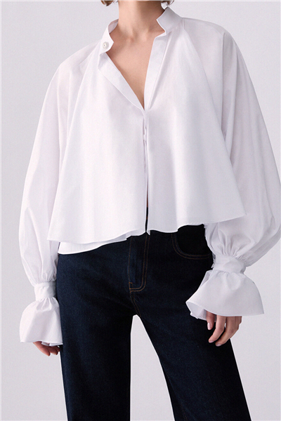 Liu Jo Camicia Ts M/L Kadın Gömlek Beyaz