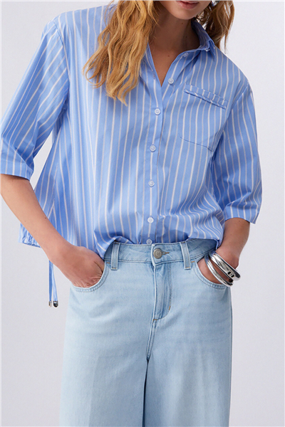Liu Jo Camicia Ts M/L Kadın Gömlek Çok Renkli