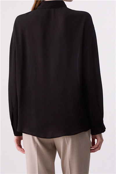 Liu Jo Camicia Ts M/L Kadın Gömlek Siyah