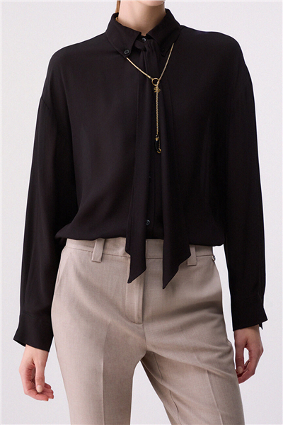 Liu Jo Camicia Ts M/L Kadın Gömlek Siyah