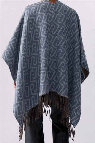 Liu Jo Cappa/Poncho Tessut3 Kadın Panço