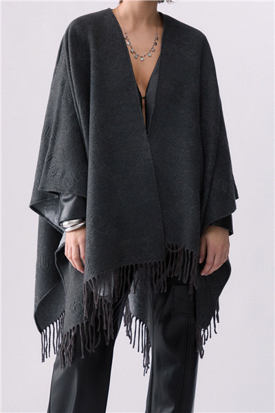 Liu Jo Cappa/Poncho Tessut3 Kadın Panço