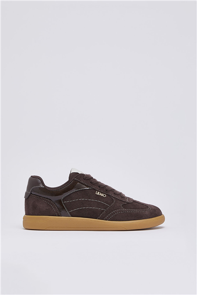Liu Jo Connor 01 - Sneaker Cow Suede/Patent England Kadın Sneaker