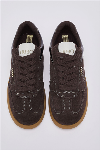 Liu Jo Connor 01 - Sneaker Cow Suede/Patent England Kadın Sneaker