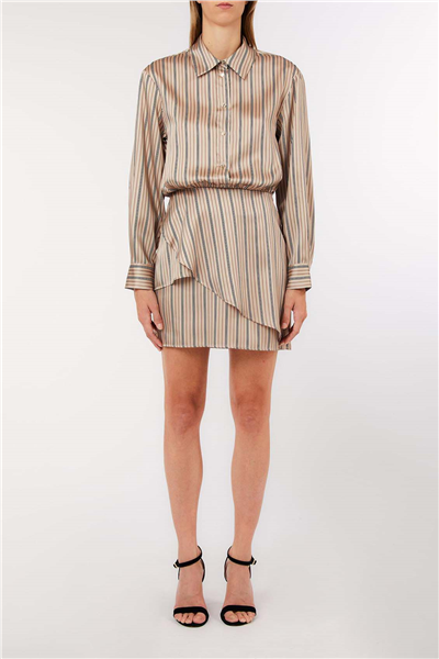 Liu Jo Ecs Abito Con Balze Kadın Elbise