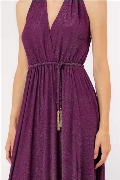 Liu Jo Ecs Abito Lungo Con Spacco Kadın Elbise