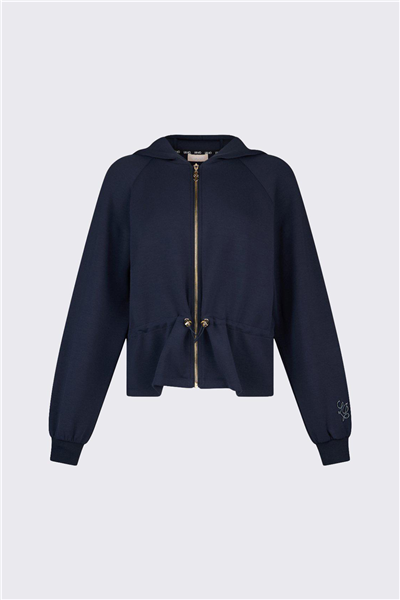Liu Jo Ecs Felpa Aperta Kadın Kapüşonlu Sweatshirt