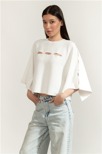 Liu Jo Ecs Maglia Chiusa M/C Kadın Triko