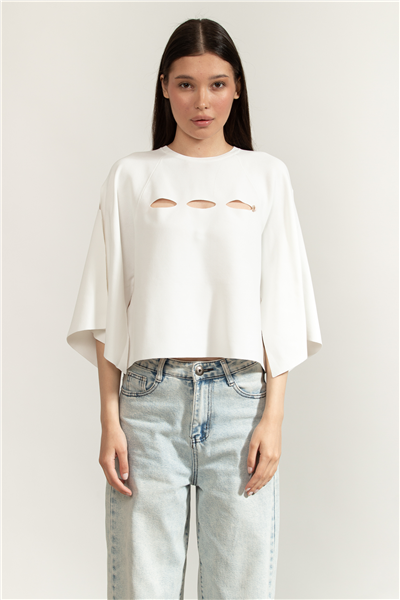 Liu Jo Ecs Maglia Chiusa M/C Kadın Triko