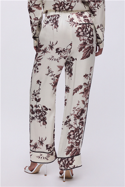Liu Jo Ecs Pant. Con Piping Kadın Pantolon Çok Renkli