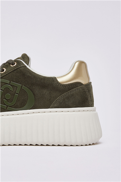 Liu Jo Elodie 01 - Sneaker Cow Suede England Kadın Sneaker