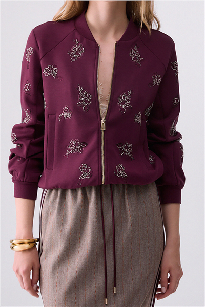Liu Jo Felpa Aperta Kadın Fermuarlı Sweatshirt