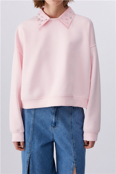 Liu Jo Felpa Chiusa Kadın Bisiklet Yaka Sweatshirt Çok Renkli