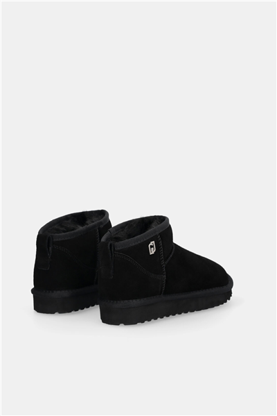 Liu Jo Jil 01 - Ankle Boot Cow Suede Black Kadın Bot Siyah