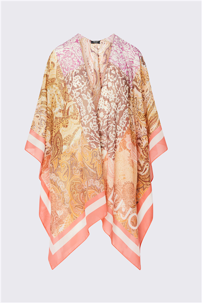 Liu Jo Kaftano Beach Aperto Kadın Kaftan Çok Renkli