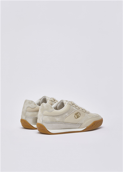 Liu Jo Lewis 01 - Sneaker Calf Leather/Printed Black Kadın Sneaker Çok Renkli