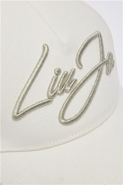 Liu Jo Logo Kadın Baseball Şapka Beyaz