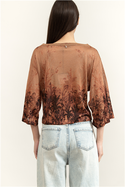 Liu Jo Maglia Chiusa M/C Kadın Triko