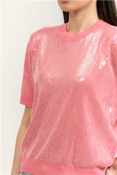 Liu Jo Maglia Chiusa M/C Kadın Triko