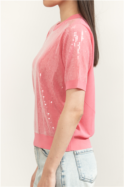 Liu Jo Maglia Chiusa M/C Kadın Triko