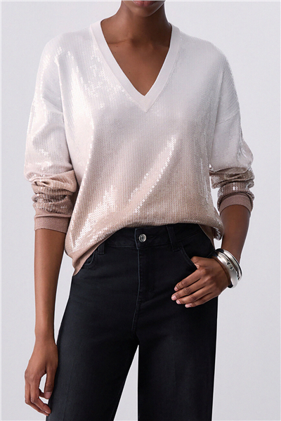 Liu Jo Maglia Chiusa M/L Kadın Bluz