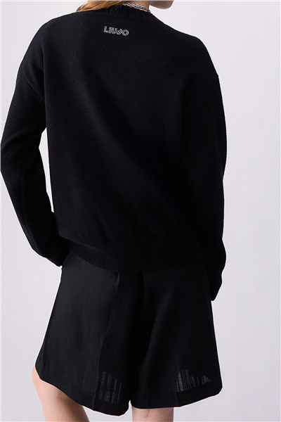 Liu Jo Maglia Chiusa M/L Kadın Kazak