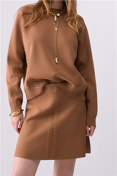 Liu Jo Maglia Chiusa M/L Kadın Kazak
