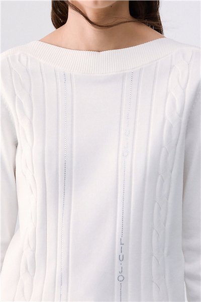 Liu Jo Maglia Chiusa M/L Kadın Triko