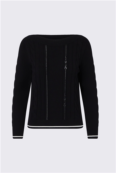 Liu Jo Maglia Chiusa M/L Kadın Triko