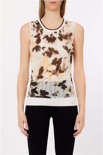 Liu Jo Maglia Chiusa S/M Kadın Triko