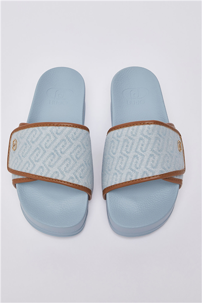 Liu Jo Mykonos 04 Monogram Kadın Terlik Çok Renkli
