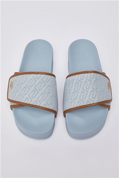 Liu Jo Mykonos 04 Monogram Kadın Terlik Çok Renkli