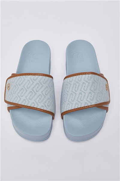 Liu Jo Mykonos 04 Monogram Kadın Terlik Çok Renkli