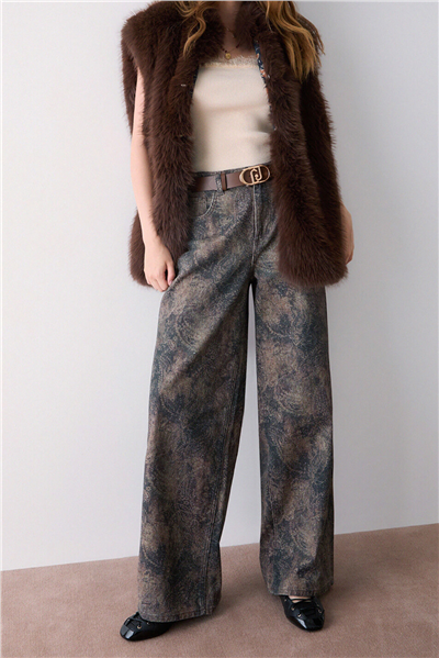 Liu Jo Pant. Balloon Print Kadın Pantolon