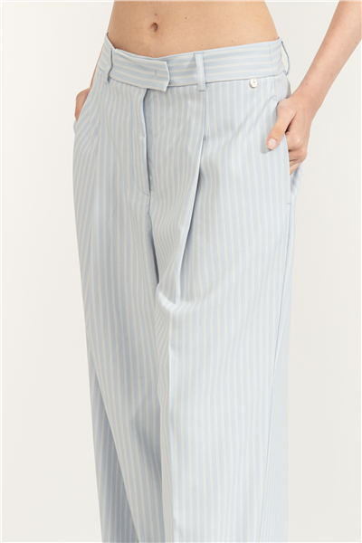 Liu Jo Pant.Con Piega Kadın Pantolon