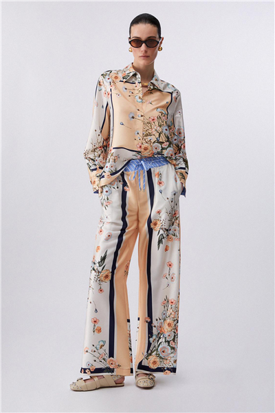 Liu Jo Pant.Ts Nav Lungo Kadın Pantolon