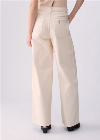 Liu Jo Pant.Straight Awry R Kadın Pantolon