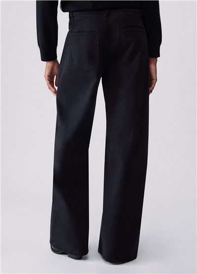 Liu Jo Pant.Ts Ppt Lungo Kadın Pantolon Siyah