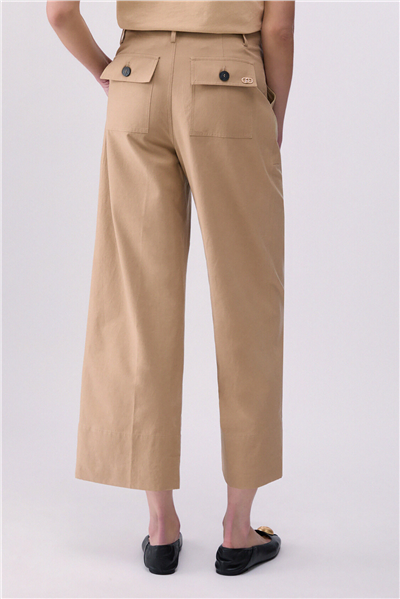 Liu Jo Pant.Chino Co Tencel Kadın Pantolon Çok Renkli