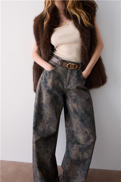 Liu Jo Pant. Balloon Print Kadın Pantolon