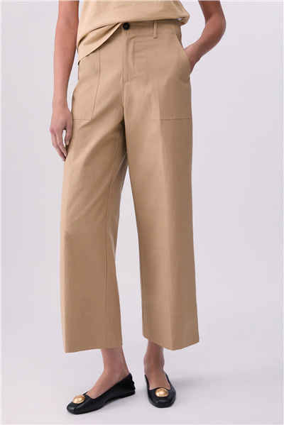 Liu Jo Pant.Chino Co Tencel Kadın Pantolon Çok Renkli