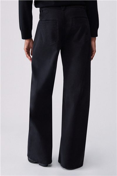Liu Jo Pant.Ts Ppt Lungo Kadın Pantolon Siyah