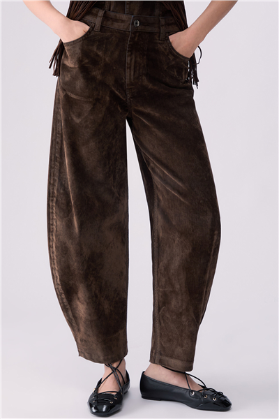 Liu Jo Pant.Balloon Flock H Kadın Jean Pantolon