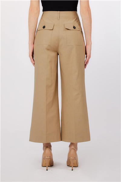 Liu Jo Pant.Chino Co Tencel Kadın Pantolon
