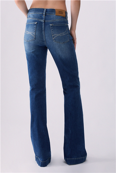Liu Jo Pant.Authentic Beat Kadın Jean Pantolon