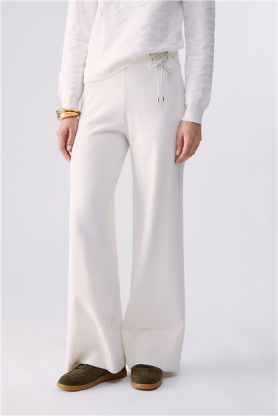 Liu Jo Pant.Maglia Lungo Kadın Eşofman Altı Beyaz