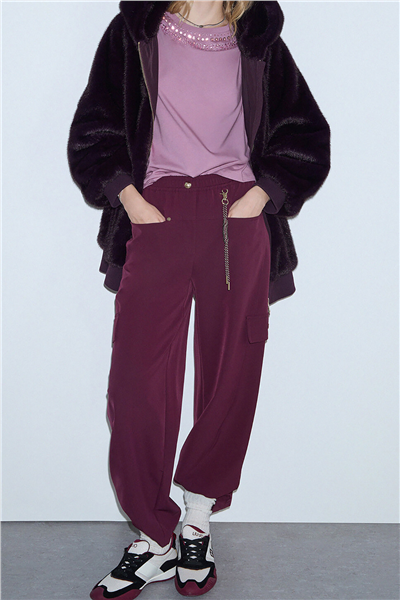 Liu Jo Pant.Ts Tpotf Lungo Kadın Pantolon