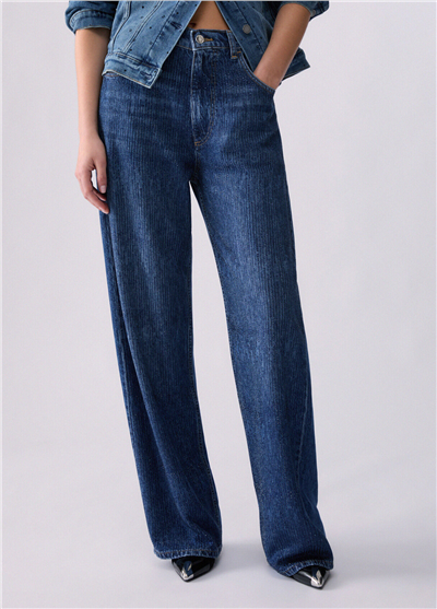 Liu Jo Pant.Straight Stylis Kadın Jean Pantolon